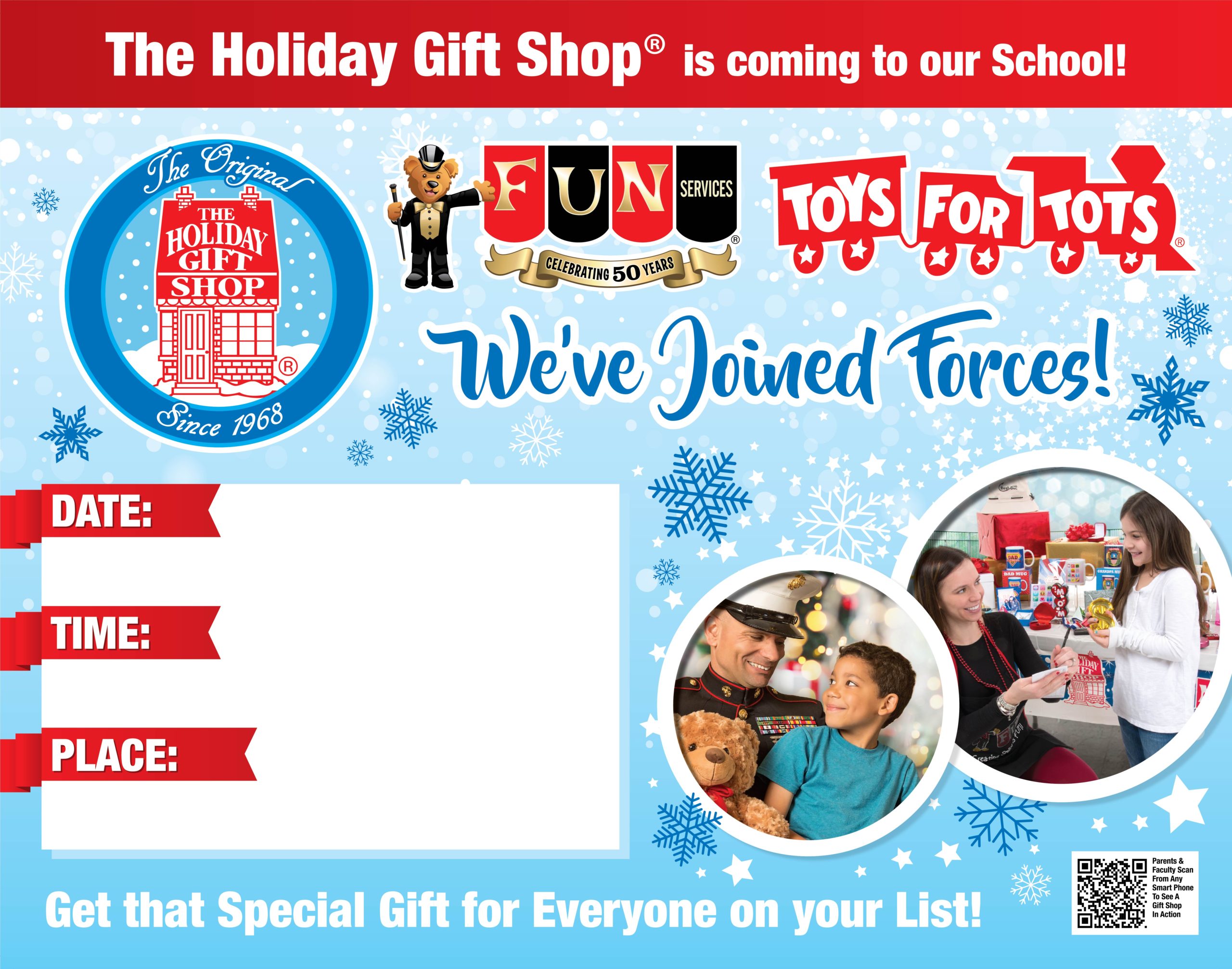 Holiday Gift Shop Poster with _TFT