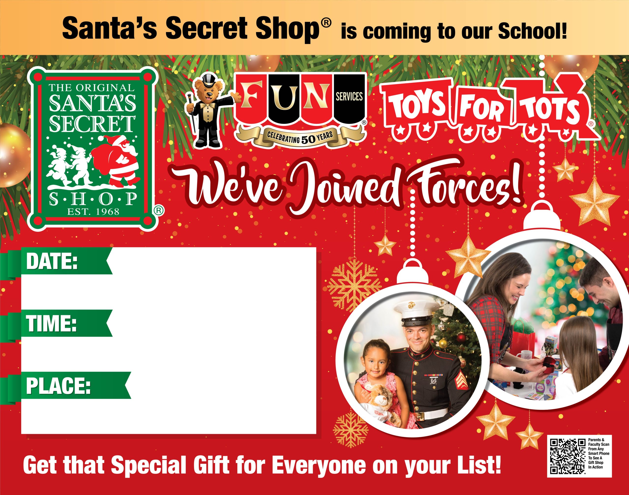 Santa Secret Shop Poster with_TFT